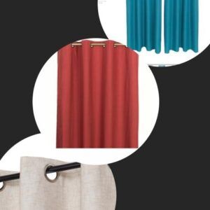Cortina BlackOut - Diseño RUSTIK (con argolla)
