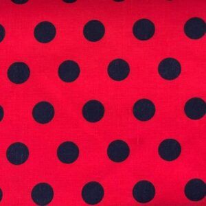 Popelina Estampada Lunares Grandes