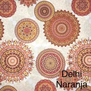 Lona Española Delhi Naranja