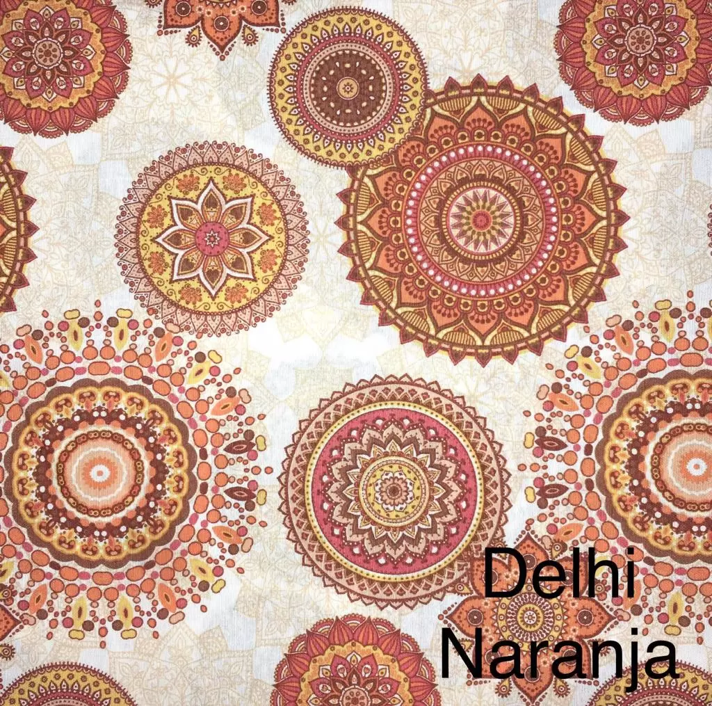Lona Española Delhi Naranja