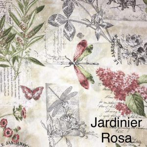 Lona Española Jardinier Rosa
