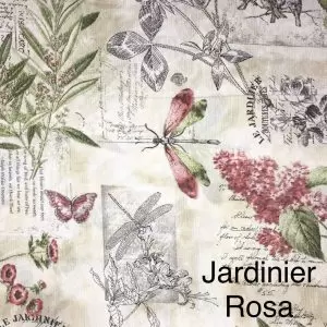 Lona Española Jardinier Rosa