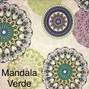 Lona Española Mandala Verde