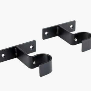 Set Soporte Metal Simple 25 mm Ubicación Muro 2 Unidades