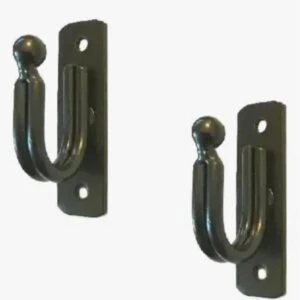 Set Toma Cordón Metal 2 Unidades